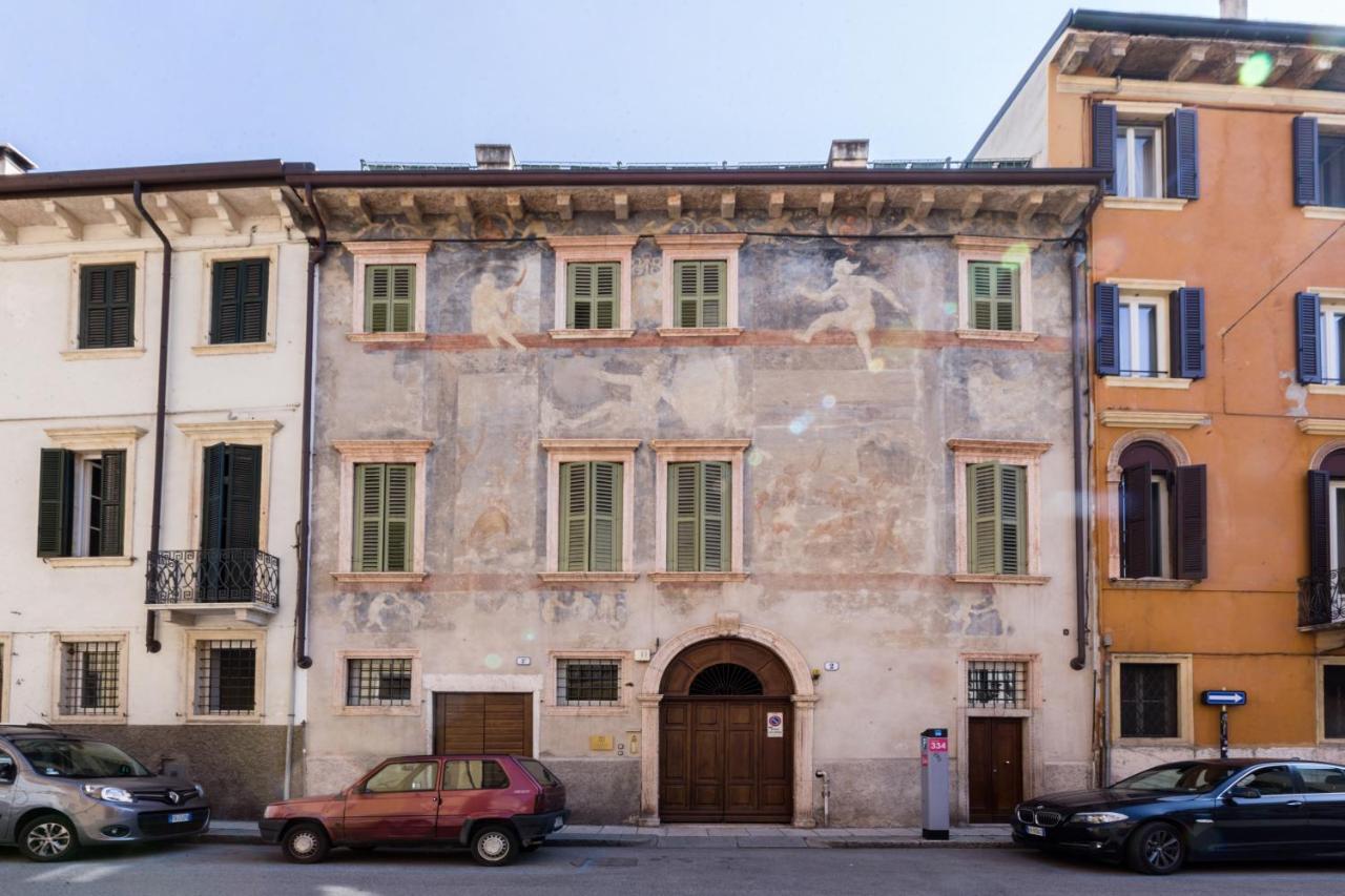 Palazzo Cavalli Pasquini Verona Bagian luar foto